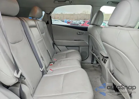 2011 Lexus Rx 350 z USA, uszkodzony, nr VIN 2T2BK1BA6BC101952